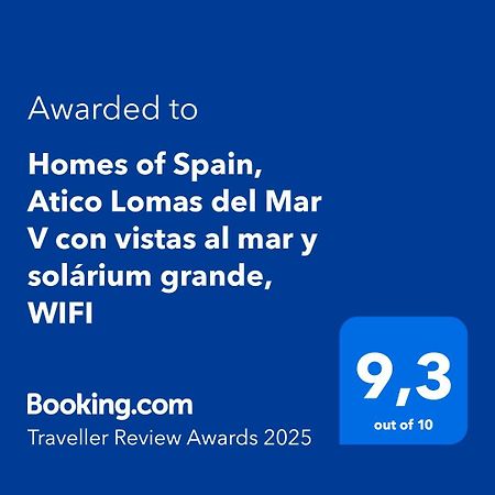 Homes Of Spain, Atico Lomas Del Mar V Con Vistas Al Mar Y Solarium Grande, Wifi Playas de Vera Exterior photo