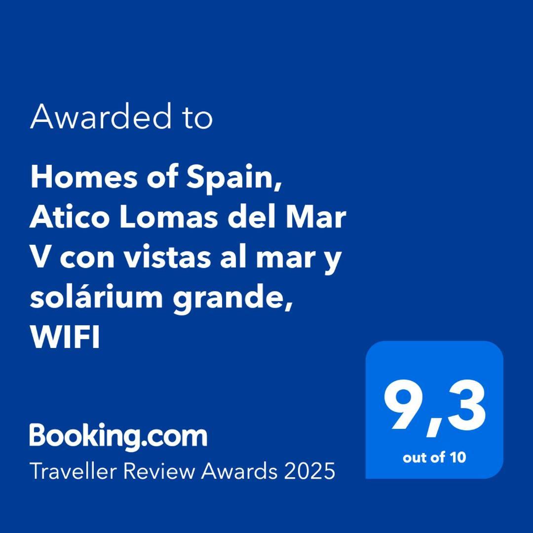 Homes Of Spain, Atico Lomas Del Mar V Con Vistas Al Mar Y Solarium Grande, Wifi Playas de Vera Exterior photo